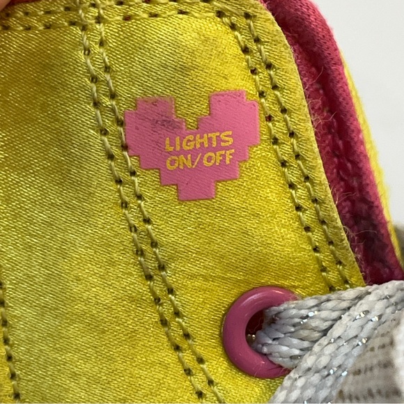 Skechers Twinkletoes Satin Hightops, Size 1 - Picture 11 of 12